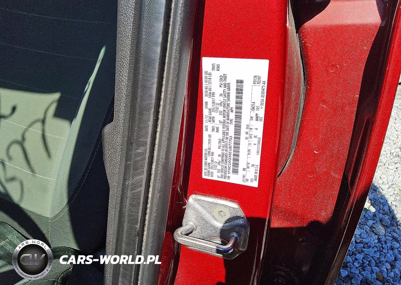 2014 Ford Escape Se VIN:1FMCU0GX6EUB77703 - 13
