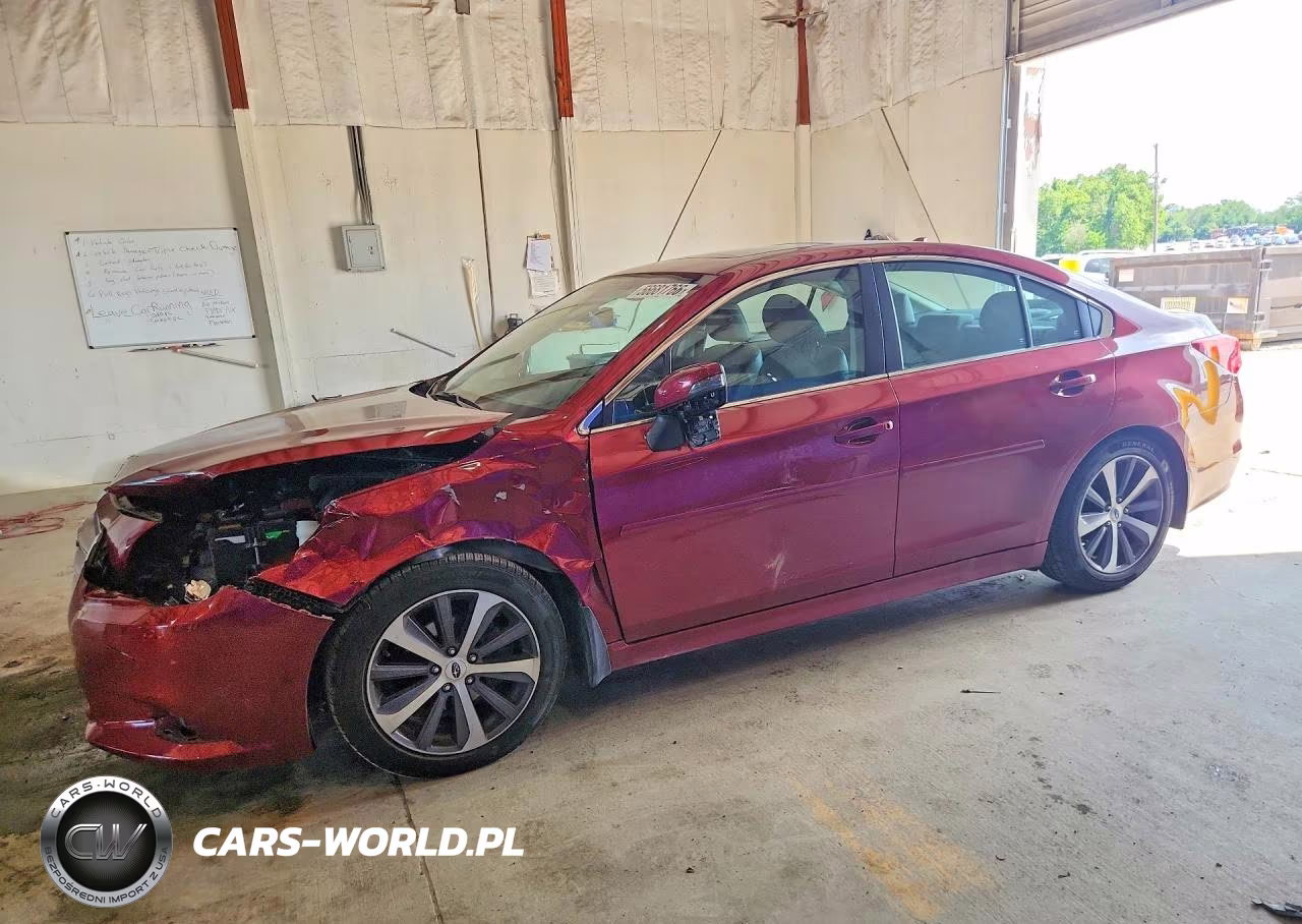 2017 Subaru Legacy 2.5I Limited VIN:4S3BNAN61H3050039 - 1