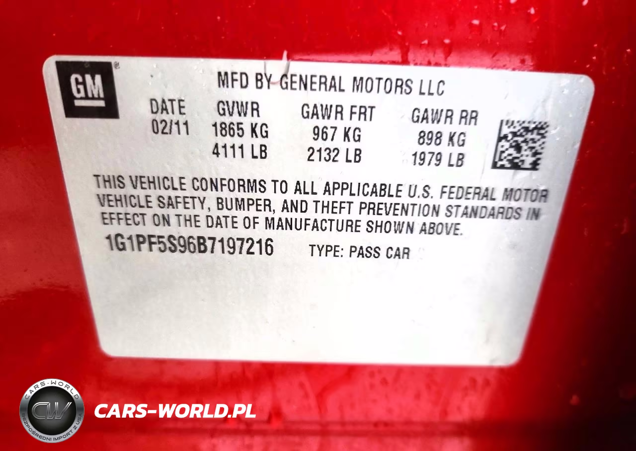 2011 Chevrolet Cruze Lt VIN:1G1PF5S96B7197216 - 12