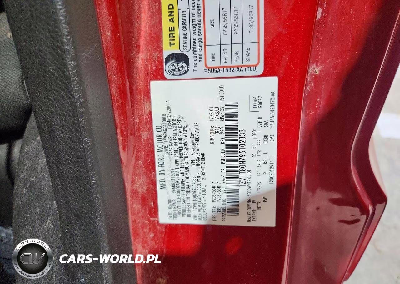 2009 Ford Mustang VIN:1ZVHT80N795102333 - 12