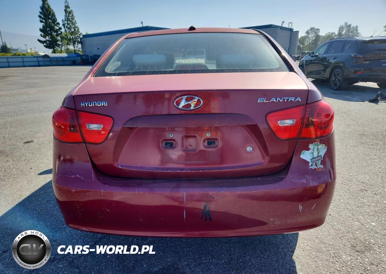 2007 Hyundai Elantra Gls VIN:KMHDU46D77U258036 - 6