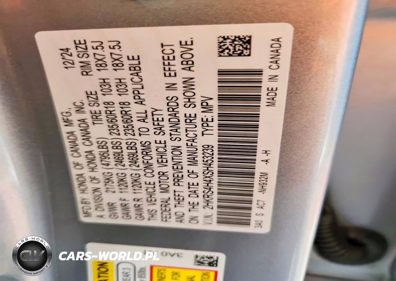 2025 Honda Cr-V Ex VIN:2HKRS4H4XSH453239 - 12