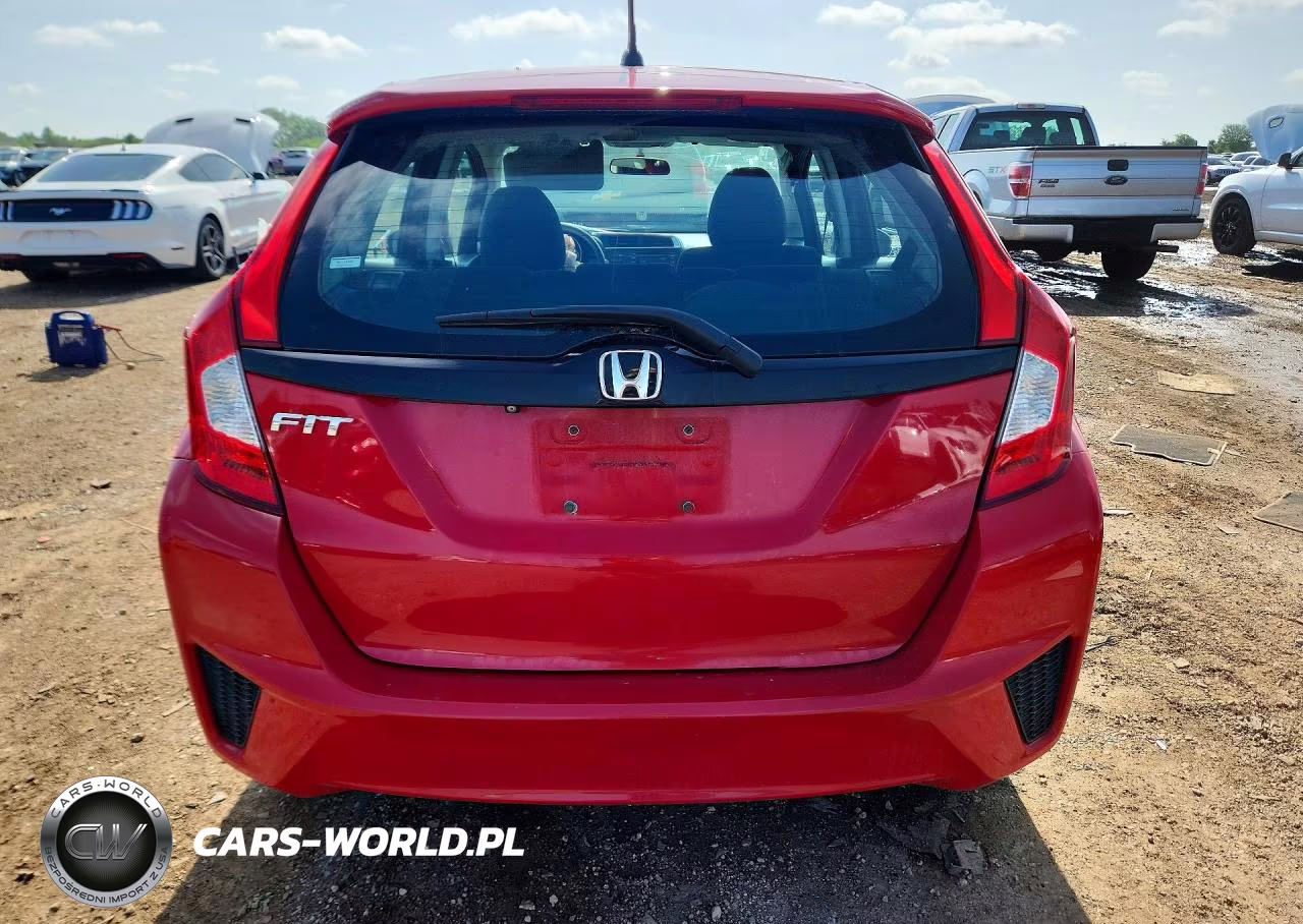 2015 Honda Fit Lx VIN:3HGGK5H57FM740934 - 6
