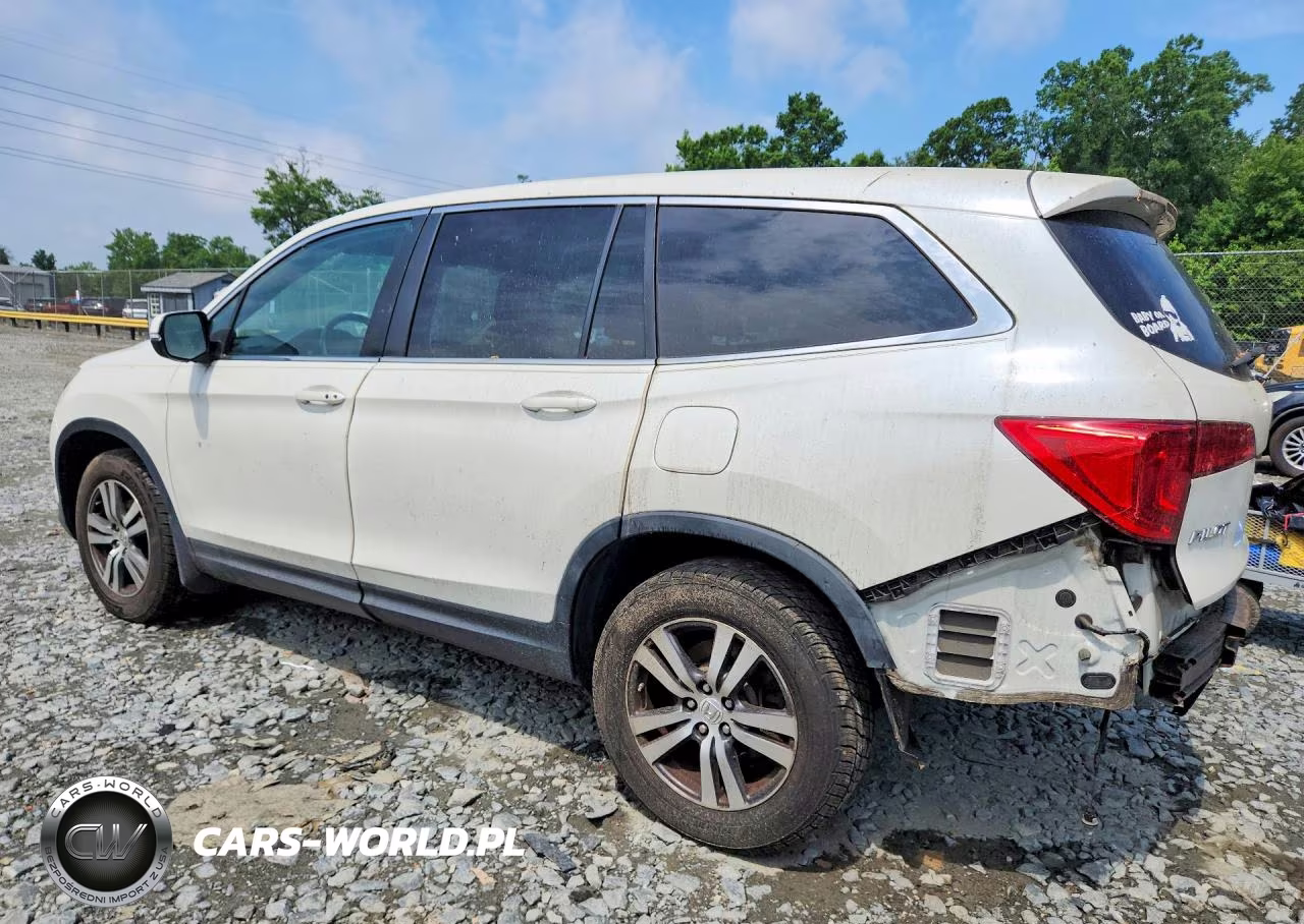 2016 Honda Pilot Exl VIN:5FNYF6H52GB054206 - 2