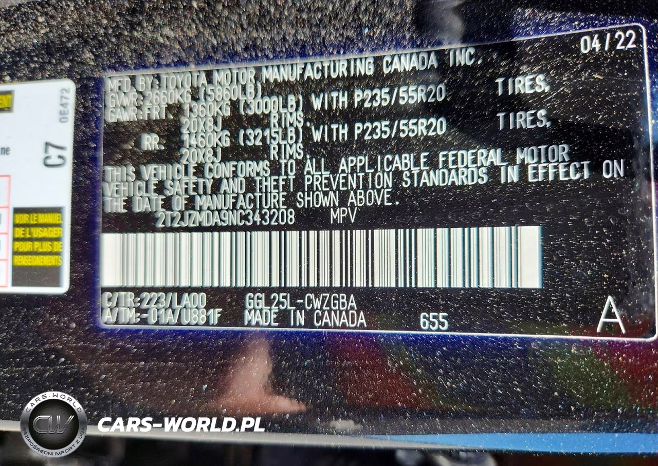 2022 Lexus Rx 350 VIN:2T2JZMDA9NC343208 - 13