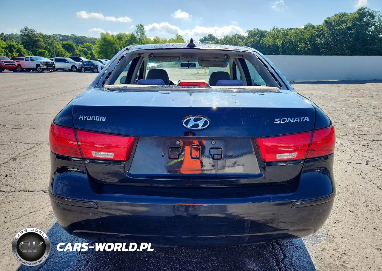 2009 Hyundai Sonata Gls VIN:5NPET46C19H433624 - 6