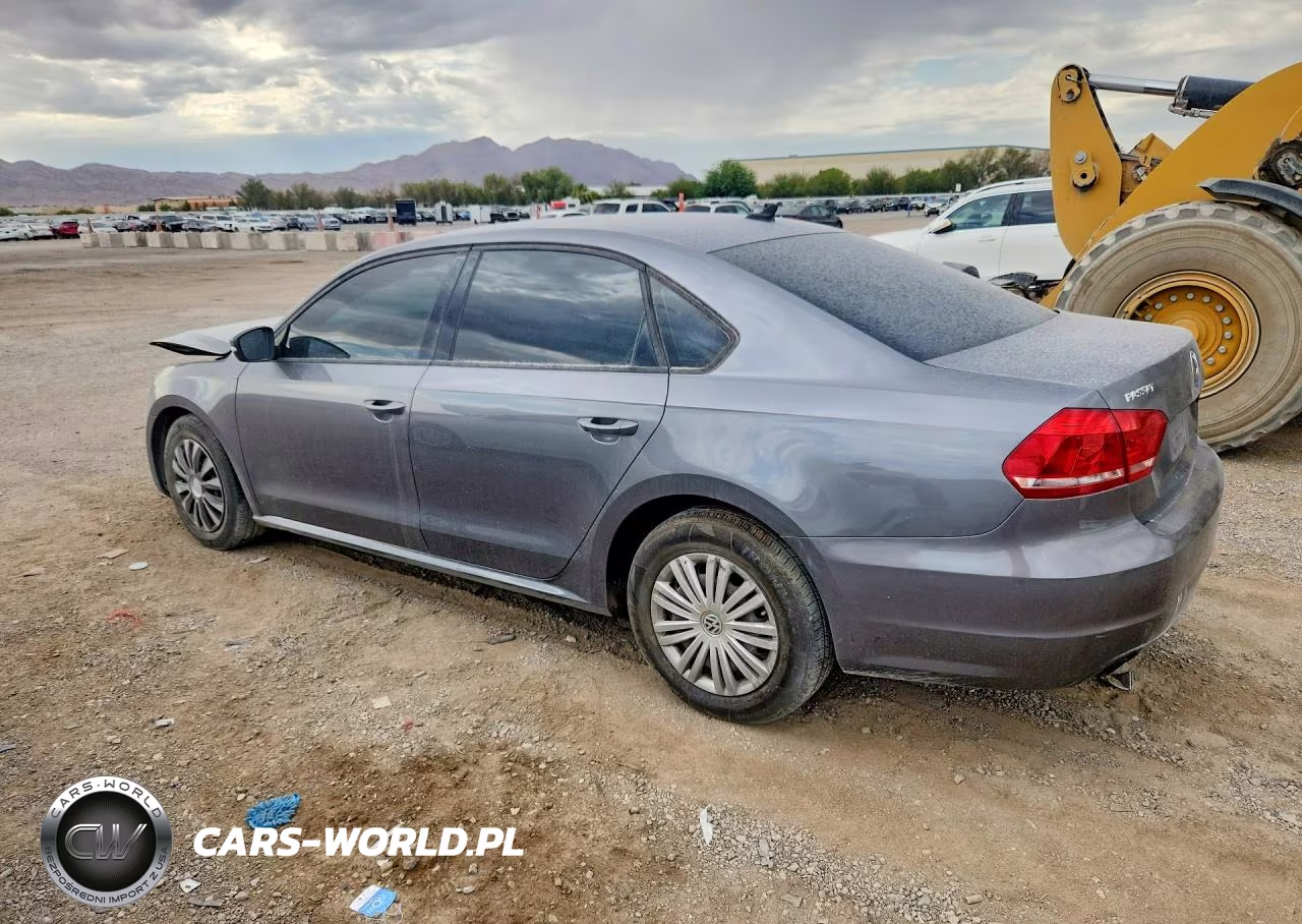 2014 Volkswagen Passat S VIN:1VWAP7A33EC023485 - 2
