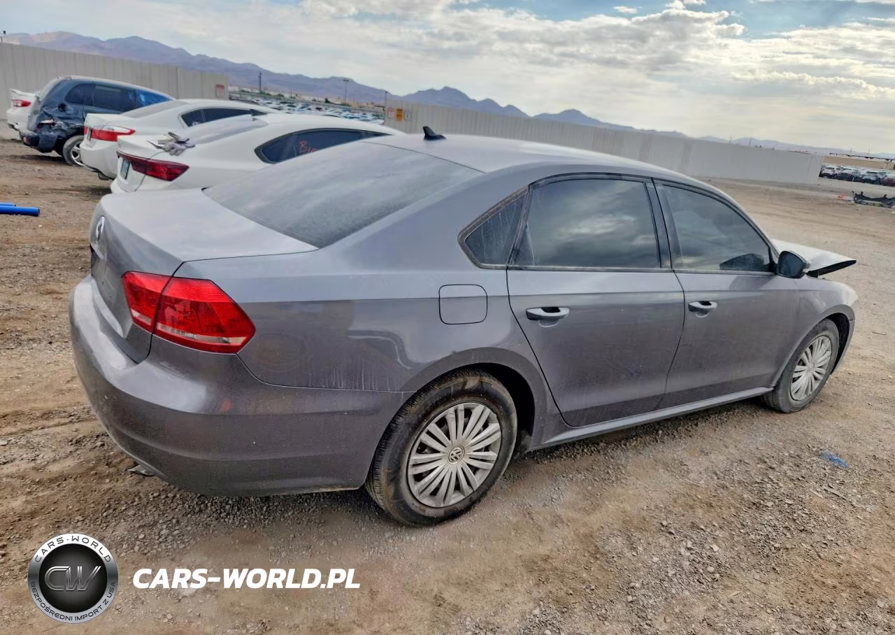 2014 Volkswagen Passat S VIN:1VWAP7A33EC023485 - 3