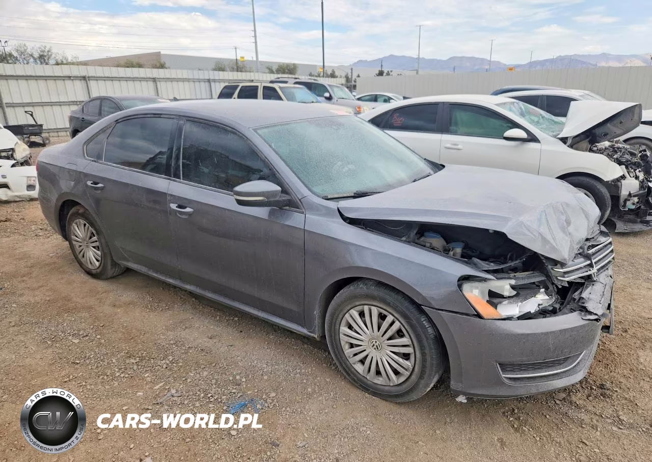 2014 Volkswagen Passat S VIN:1VWAP7A33EC023485 - 4