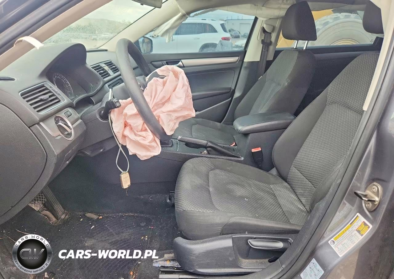 2014 Volkswagen Passat S VIN:1VWAP7A33EC023485 - 7