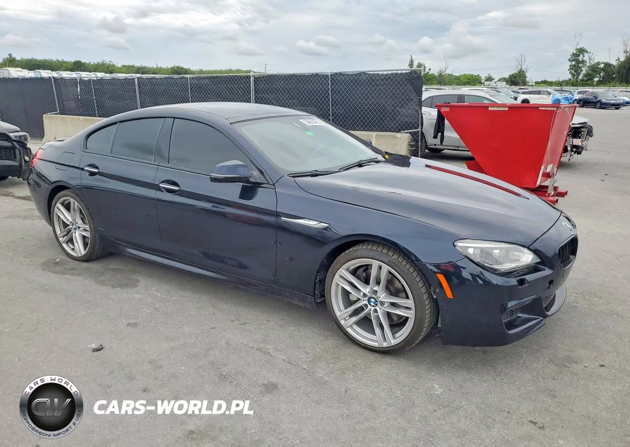 2017 BMW 650 I Gran Coupe VIN:WBA6D4C52HD977767 - 4