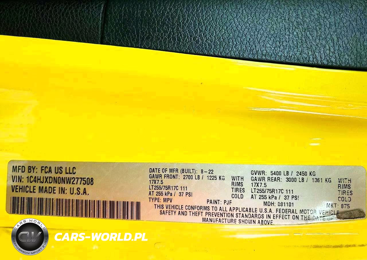 2022 Jeep Wrangler Unlimited Sport VIN:1C4HJXDN0NW277508 - 12