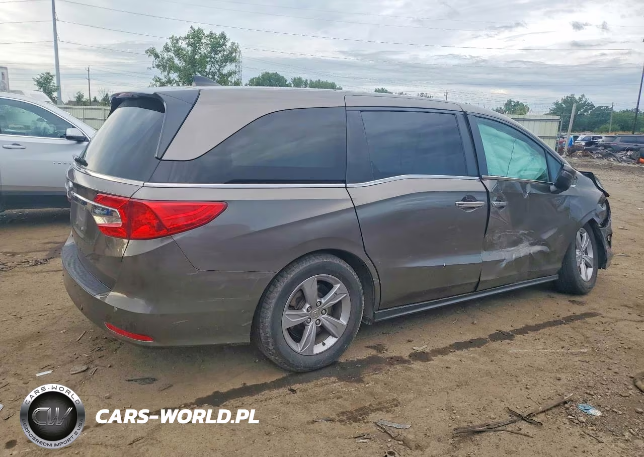 2018 Honda Odyssey Exl VIN:5FNRL6H72JB044796 - 3