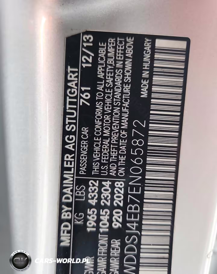 2014 Mercedes-Benz Cla 250 VIN:WDDSJ4EB7EN065872 - 12