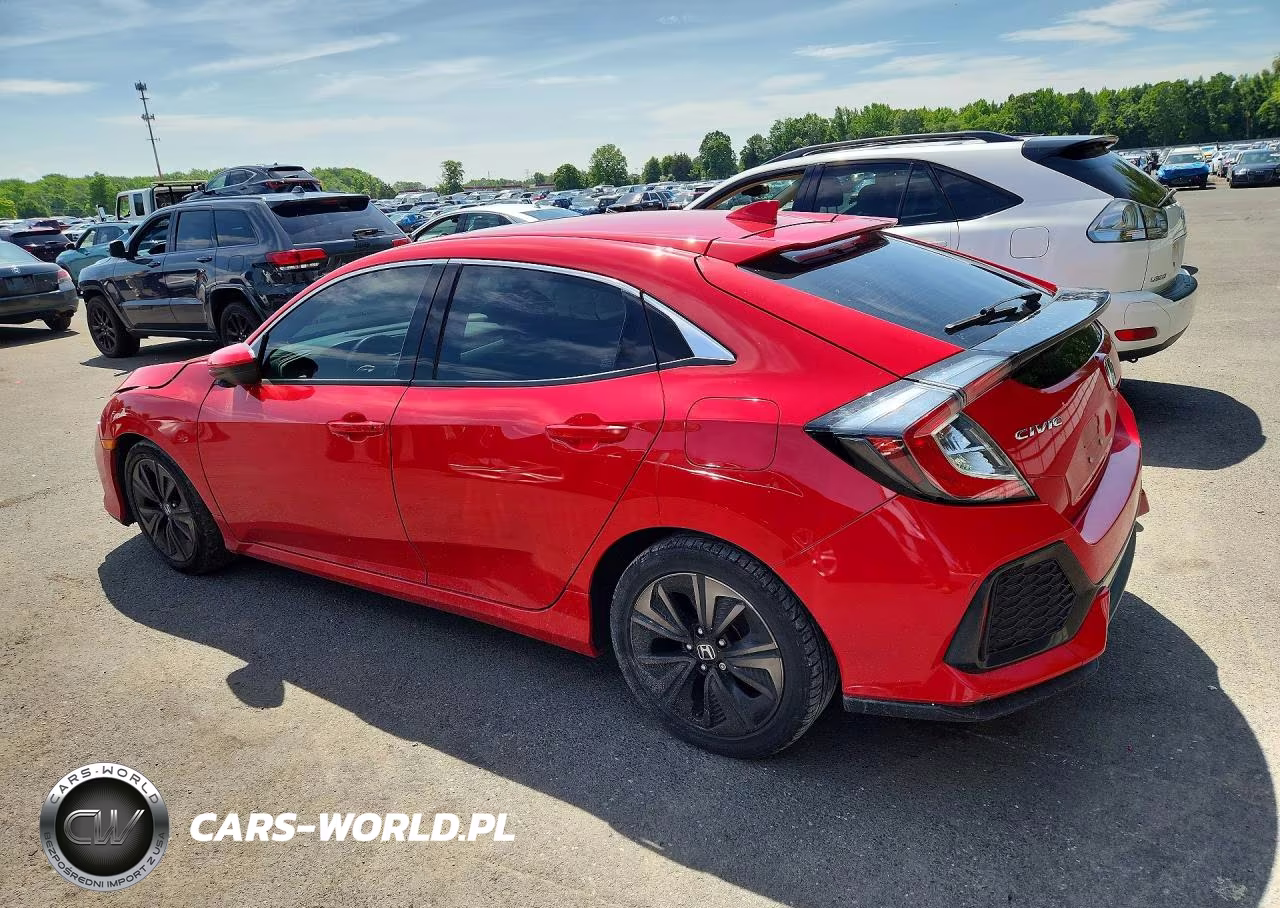 2019 Honda Civic Ex VIN:SHHFK7H64KU222484 - 2