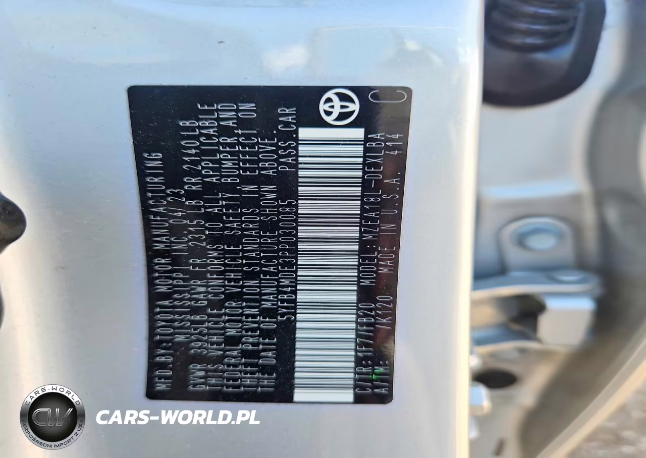 2023 Toyota Corolla Le VIN:5YFB4MDE3PP030085 - 13