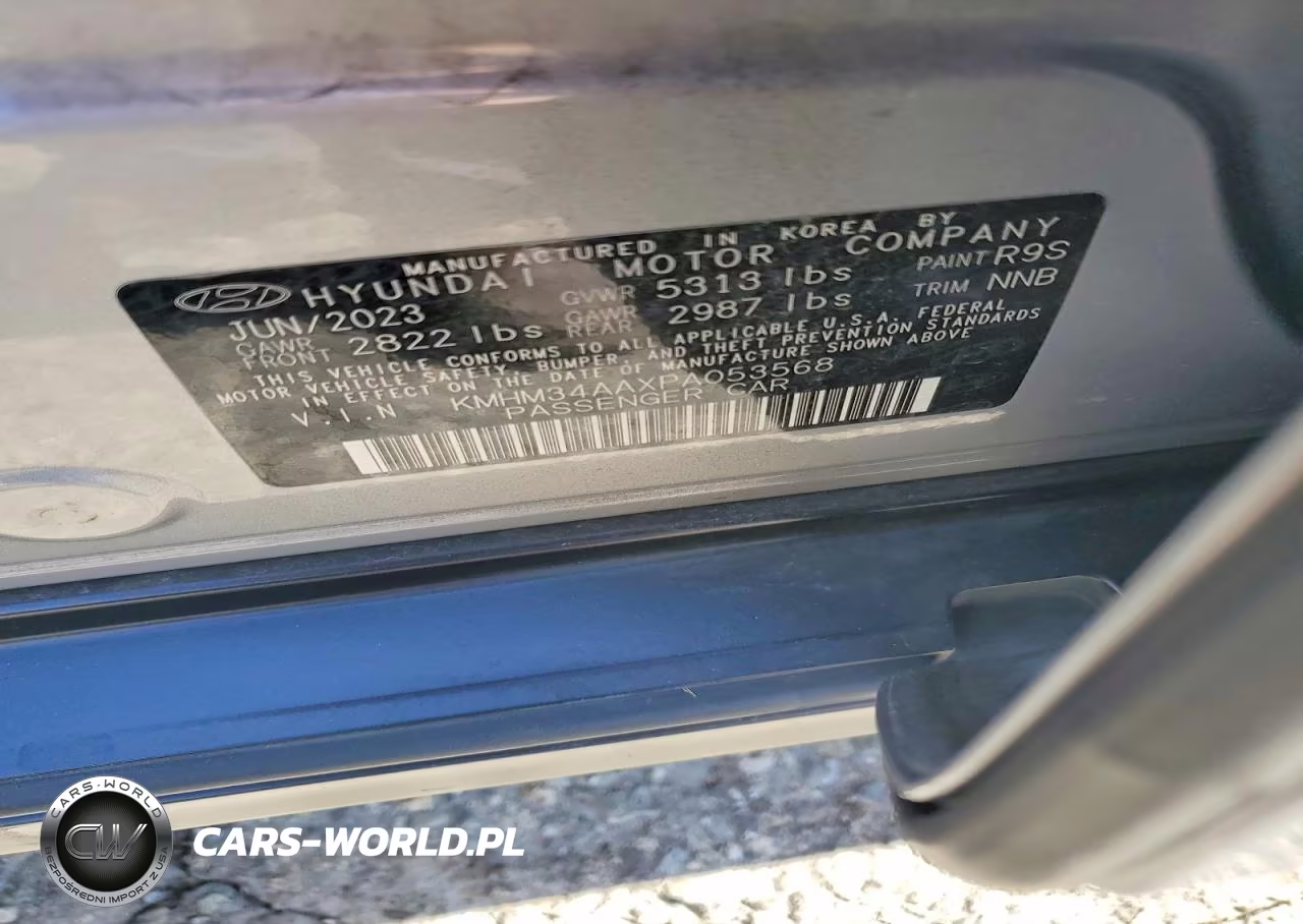 2023 Hyundai Ioniq 6 Sel VIN:KMHM34AAXPA053568 - 12
