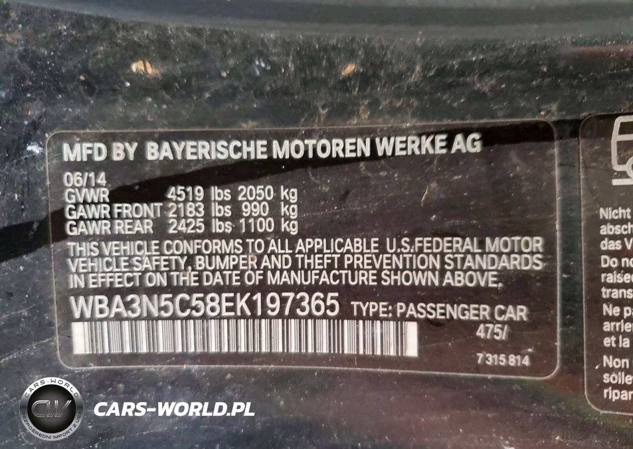 2014 BMW 428 Xi VIN:WBA3N5C58EK197365 - 12