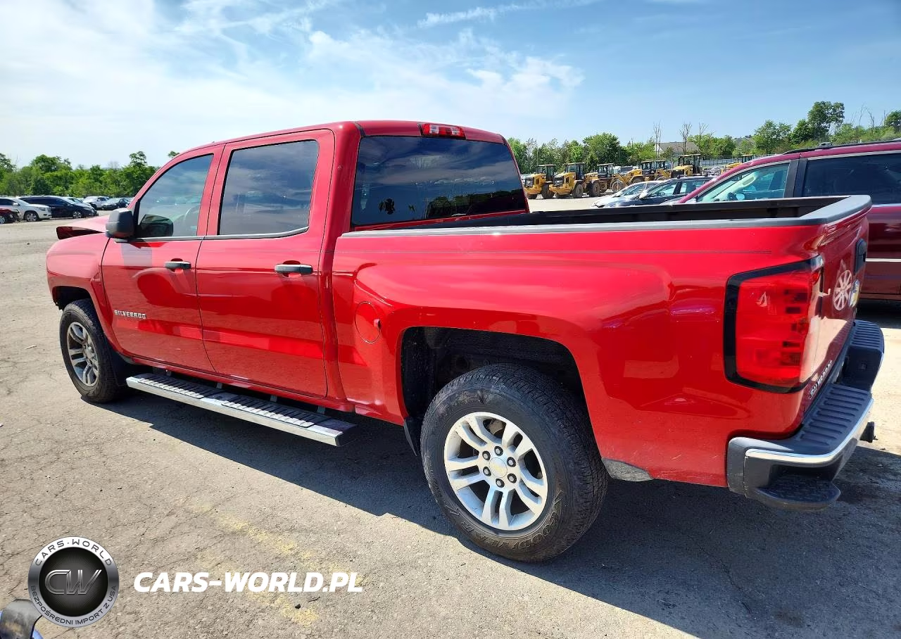2014 Chevrolet Silverado C1500 Lt VIN:3GCPCREH8EG443976 - 2