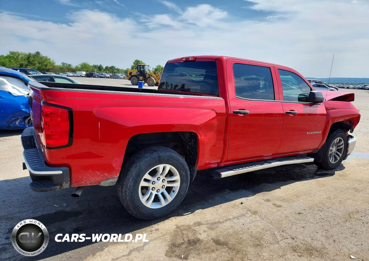 2014 Chevrolet Silverado C1500 Lt VIN:3GCPCREH8EG443976 - 3