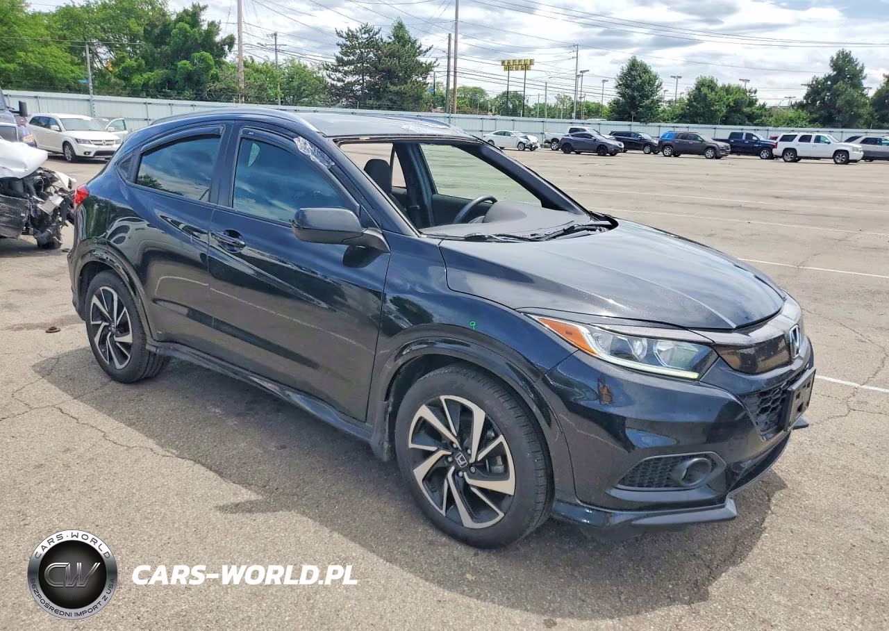 2019 Honda Hr-V Sport VIN:3CZRU5H14KM725374 - 4