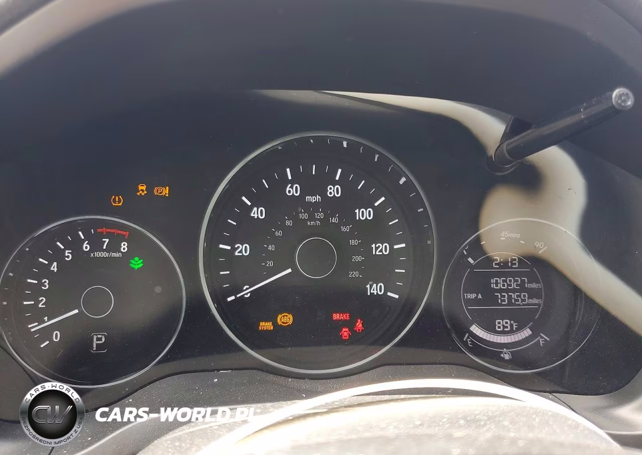 2019 Honda Hr-V Sport VIN:3CZRU5H14KM725374 - 9