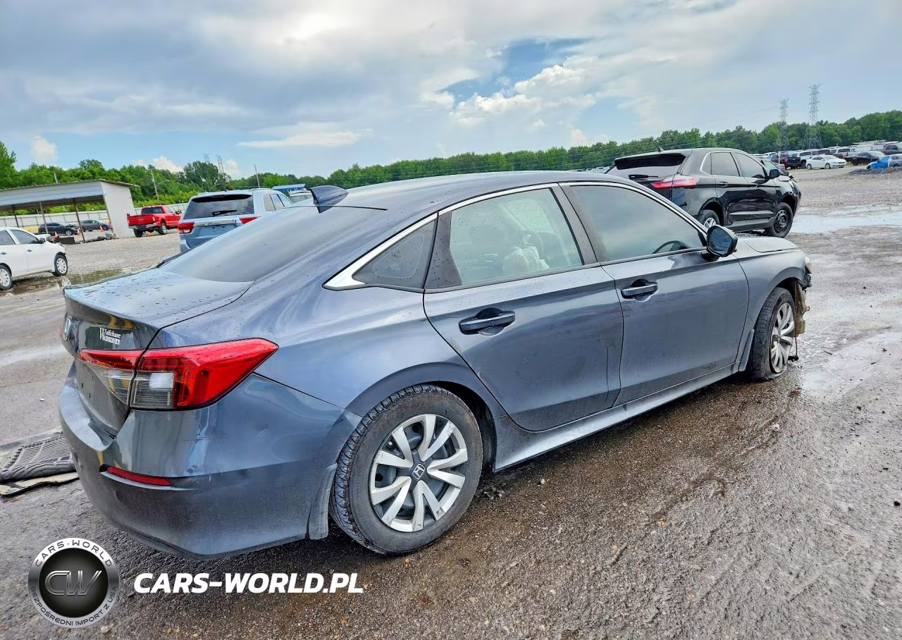 2022 Honda Civic Lx VIN:2HGFE2F21NH589919 - 3