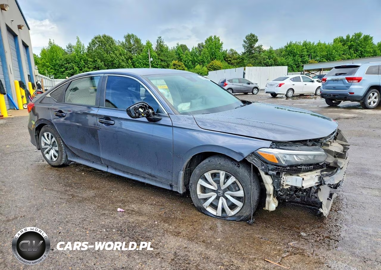 2022 Honda Civic Lx VIN:2HGFE2F21NH589919 - 4