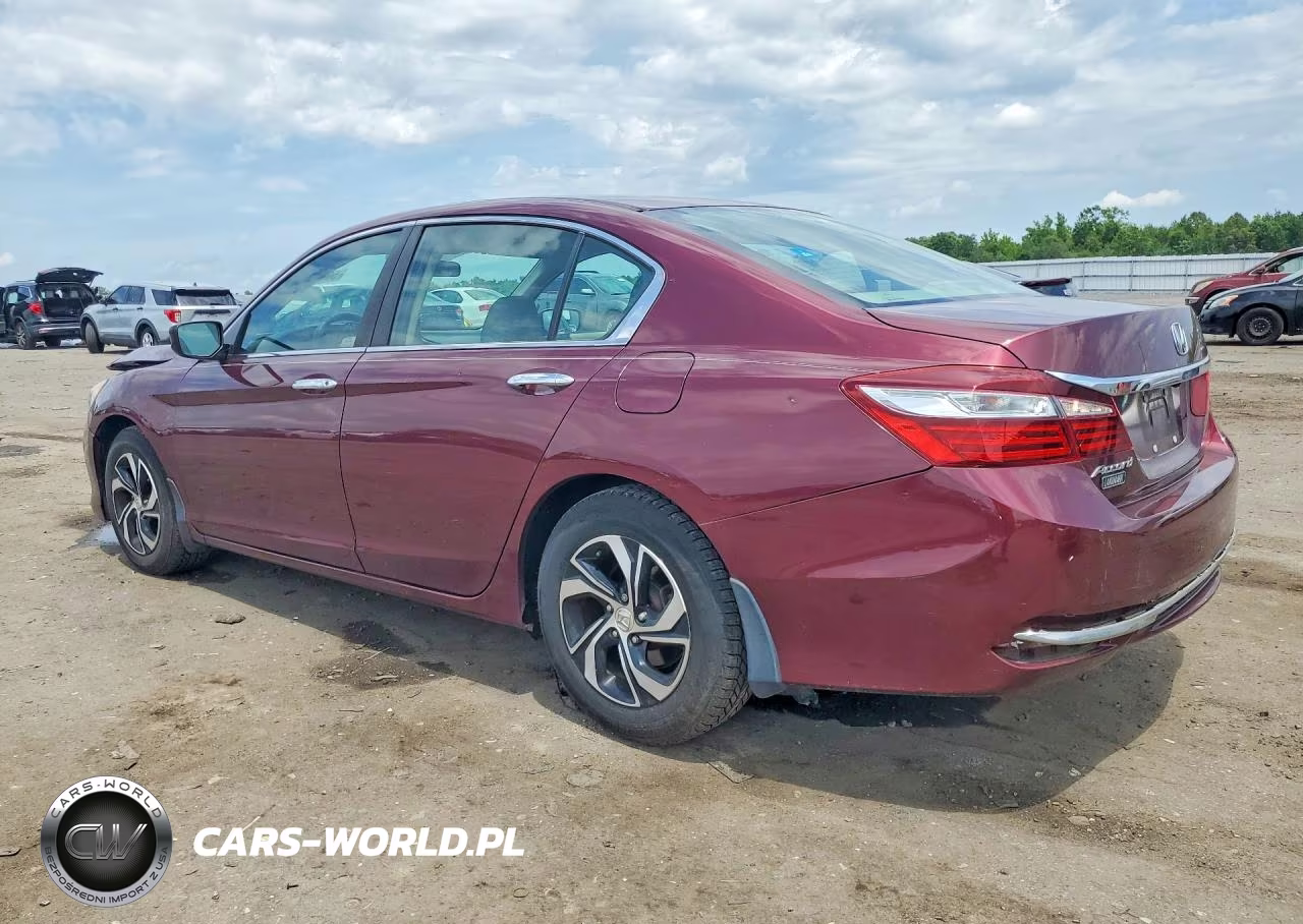 2016 Honda Accord Lx VIN:1HGCR2F34GA075337 - 2
