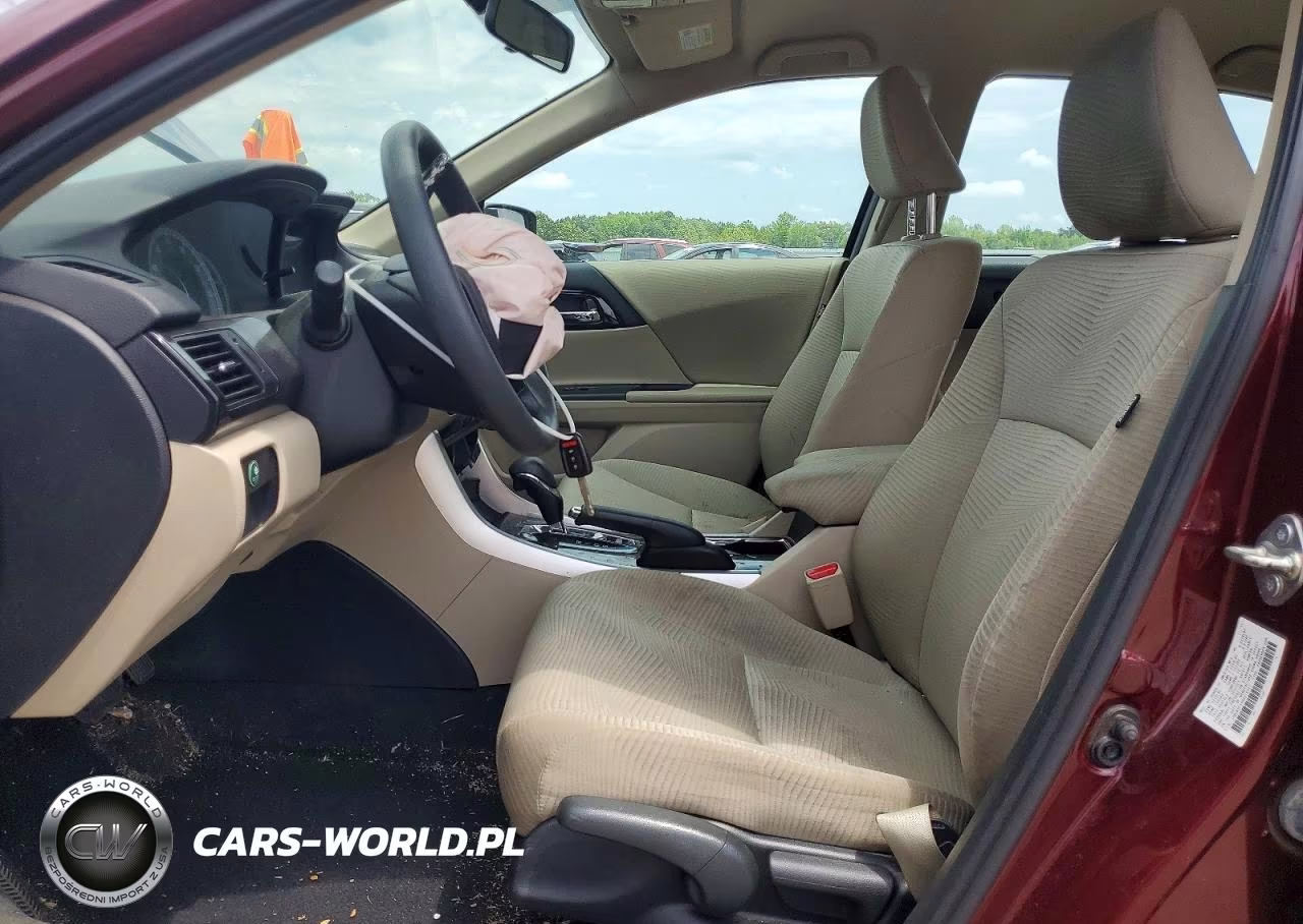 2016 Honda Accord Lx VIN:1HGCR2F34GA075337 - 7