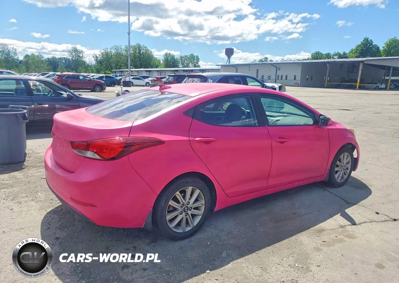 2016 Hyundai Elantra Se VIN:5NPDH4AE7GH795993 - 3