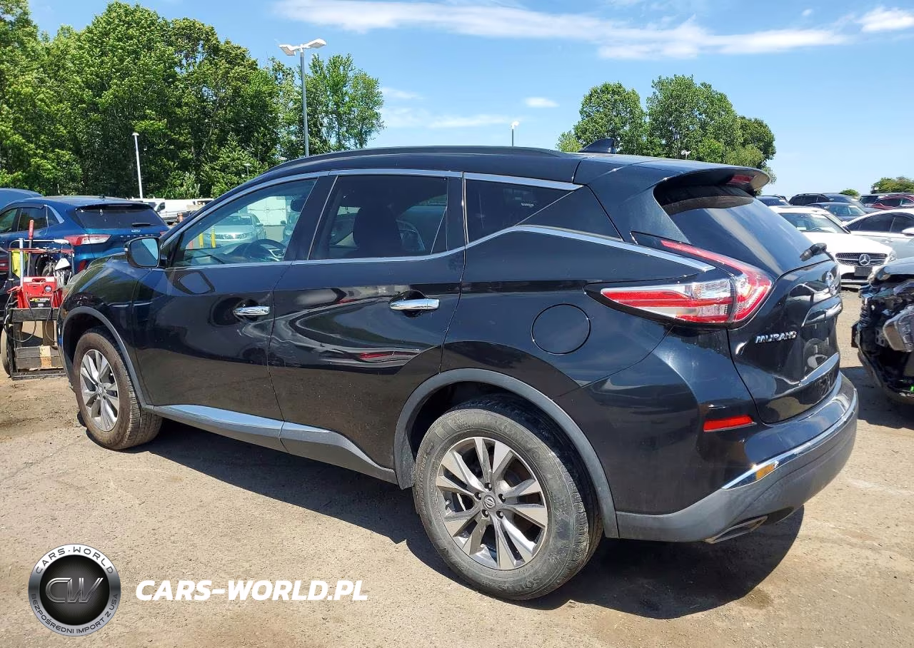 2018 Nissan Murano Sv VIN:5N1AZ2MG5JN122298 - 2