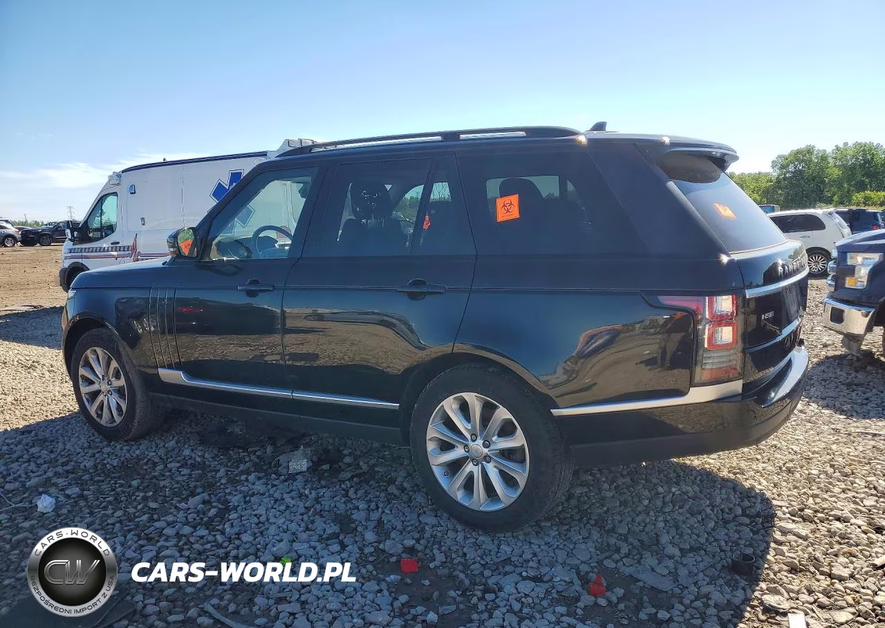 2016 Land Rover Range Rover Hse VIN:SALGS2PF6GA290482 - 2
