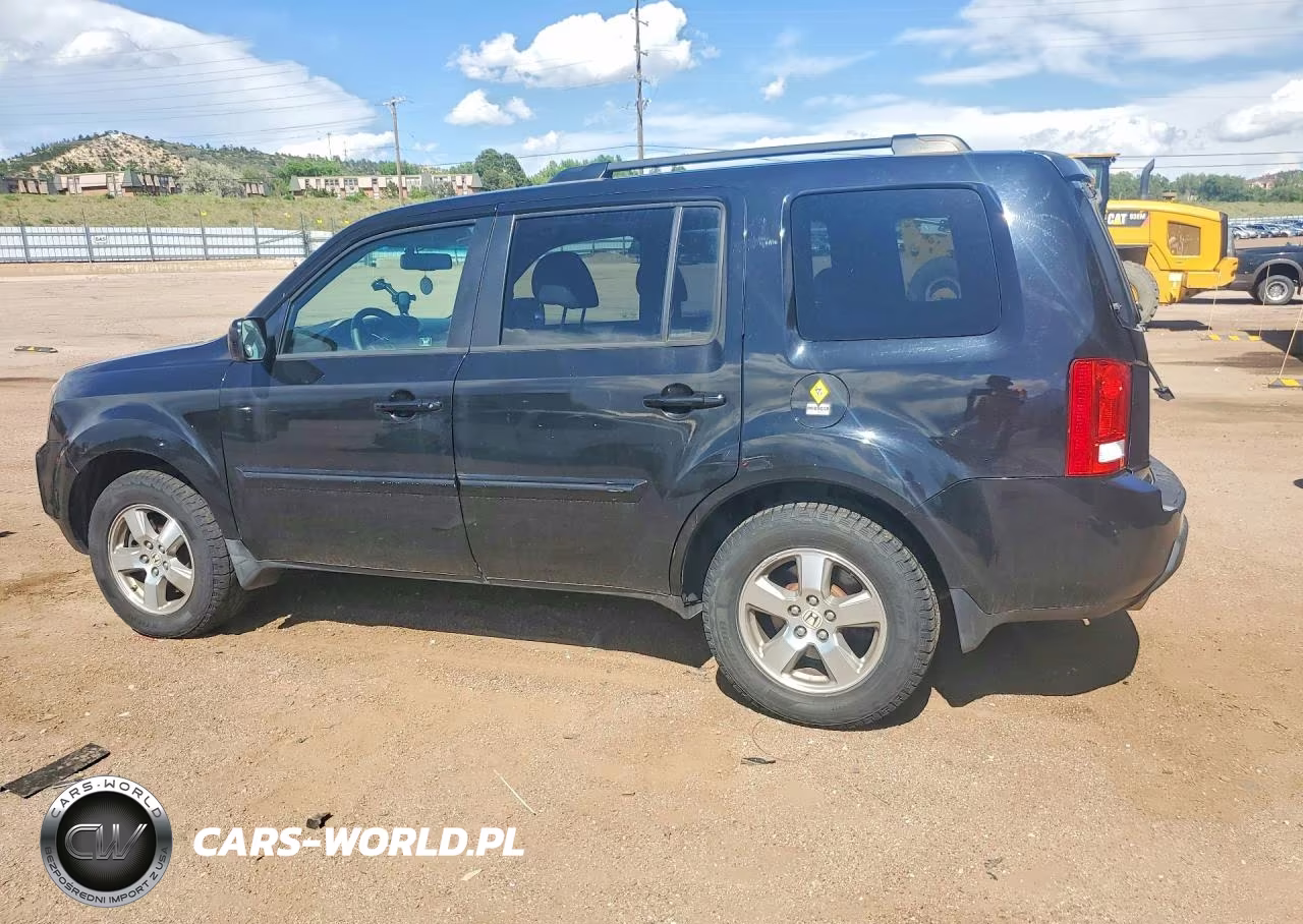 2009 Honda Pilot Exl VIN:5FNYF48699B046166 - 2