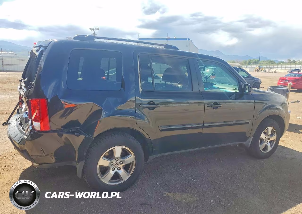 2009 Honda Pilot Exl VIN:5FNYF48699B046166 - 3