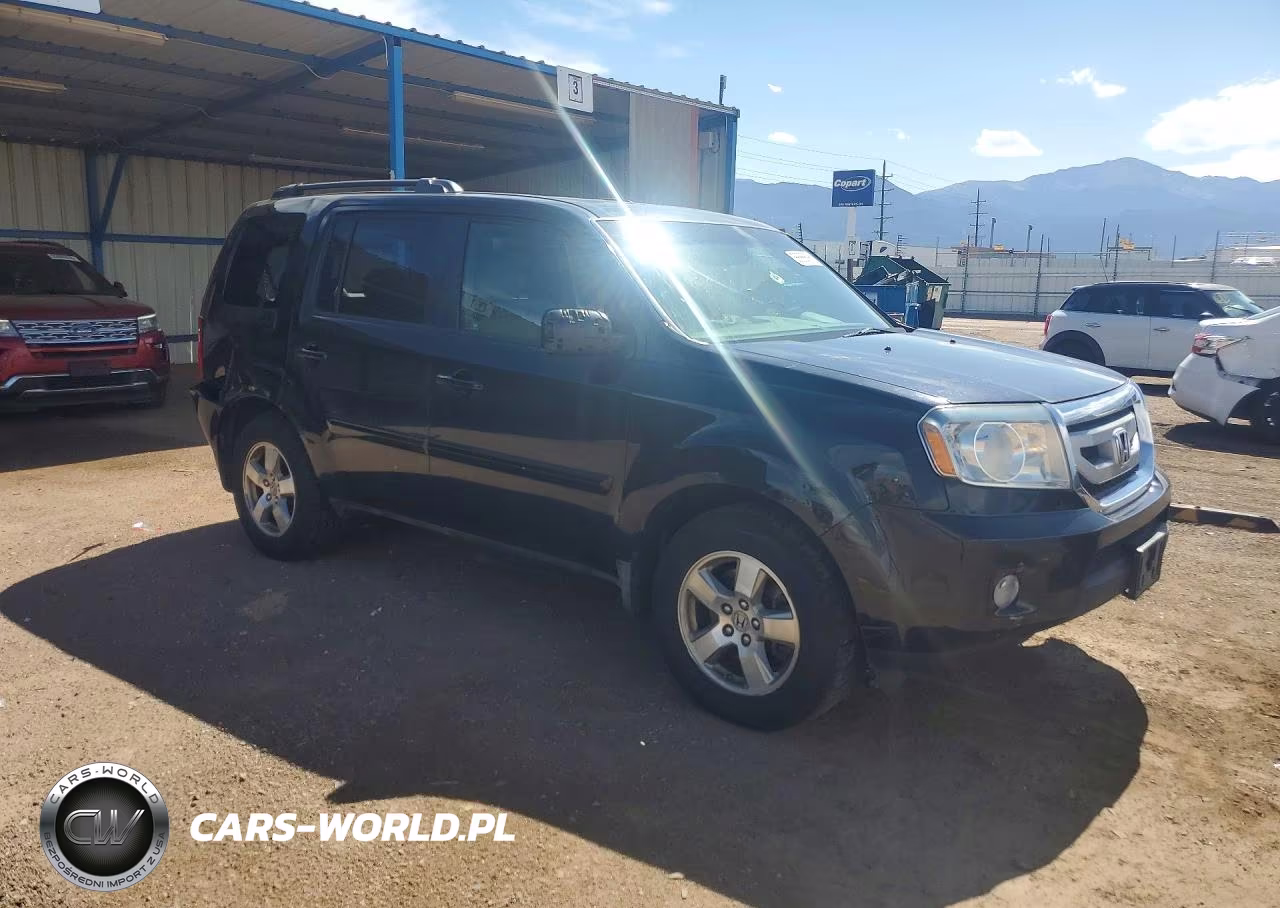 2009 Honda Pilot Exl VIN:5FNYF48699B046166 - 4