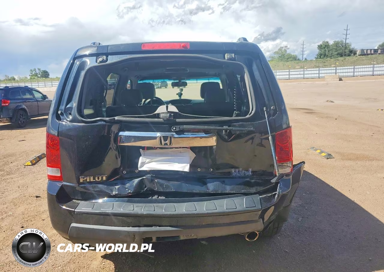 2009 Honda Pilot Exl VIN:5FNYF48699B046166 - 6