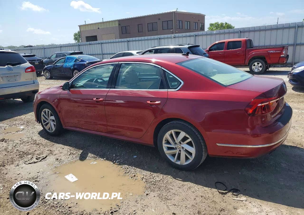 2018 Volkswagen Passat Se VIN:1VWBA7A37JC030939 - 2