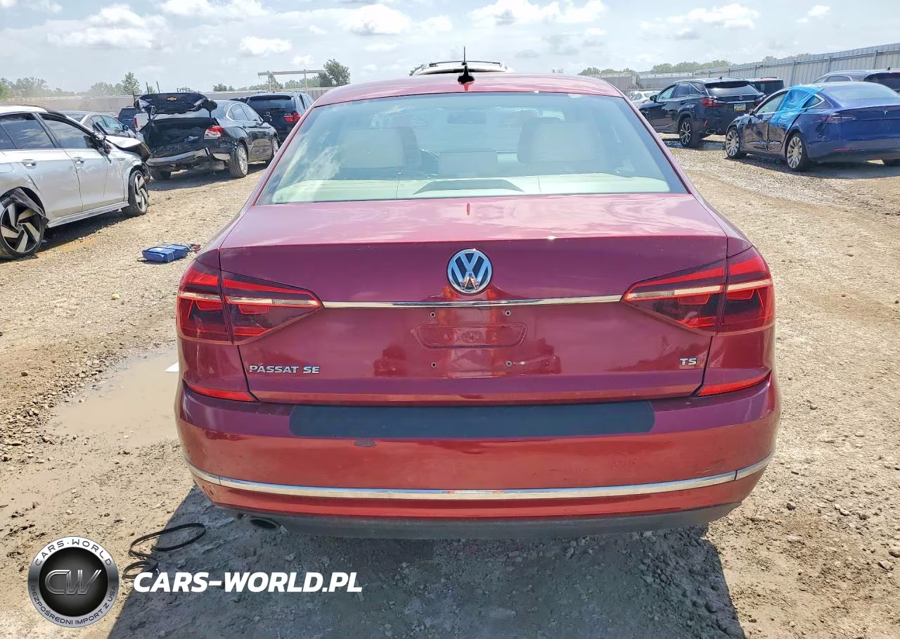2018 Volkswagen Passat Se VIN:1VWBA7A37JC030939 - 6
