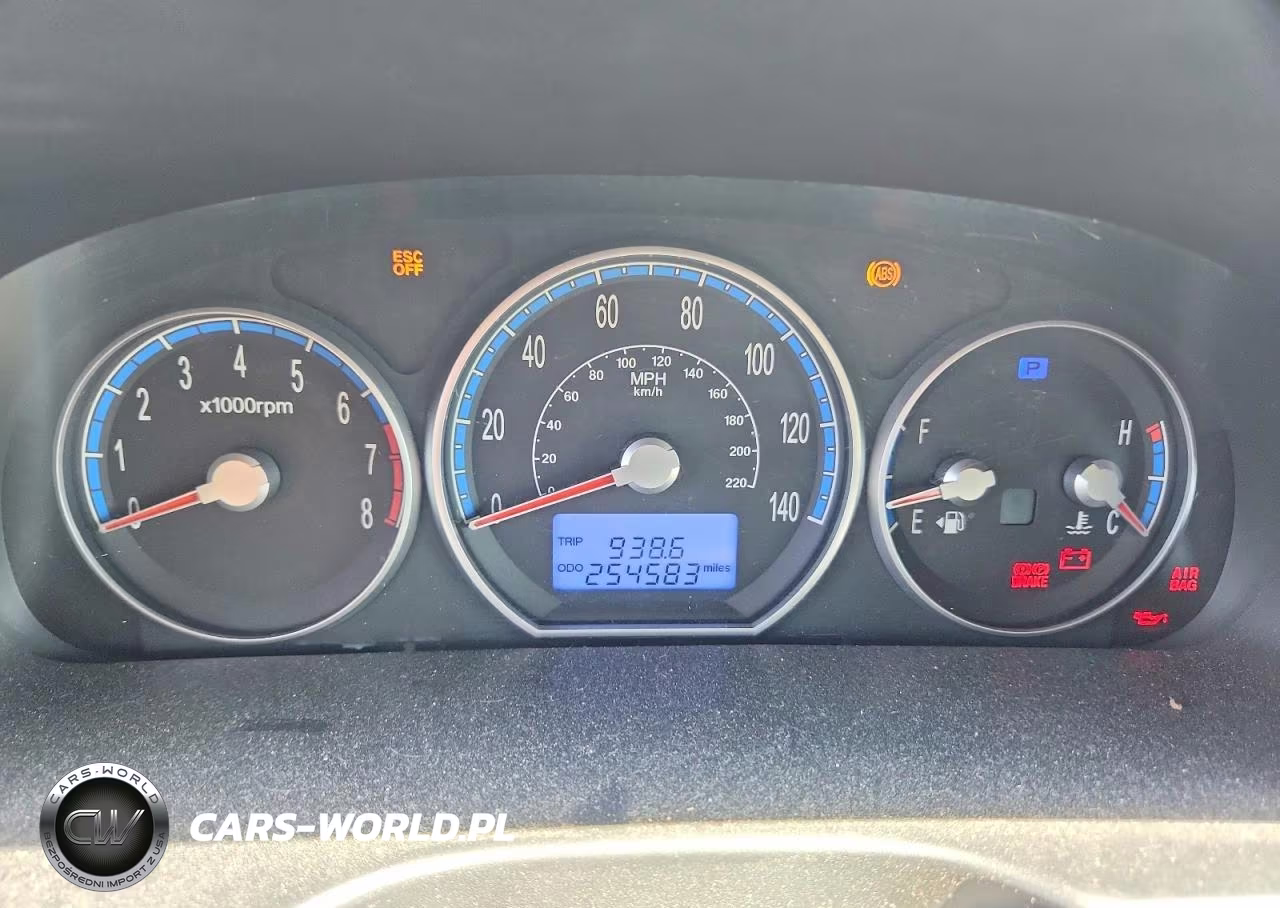 2009 Hyundai Santa Fe Gls VIN:5NMSG73D49H289344 - 9