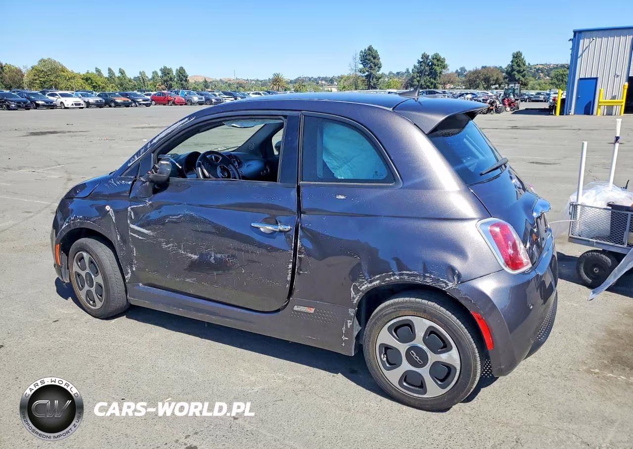 2017 Fiat 500 Electric VIN:3C3CFFGE5HT611659 - 2