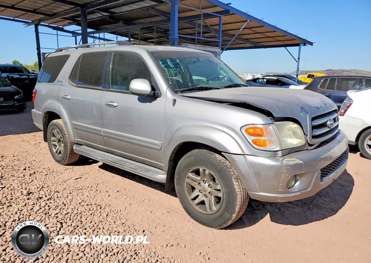 2003 Toyota Sequoia Limited VIN:5TDZT38A03S155677 - 4