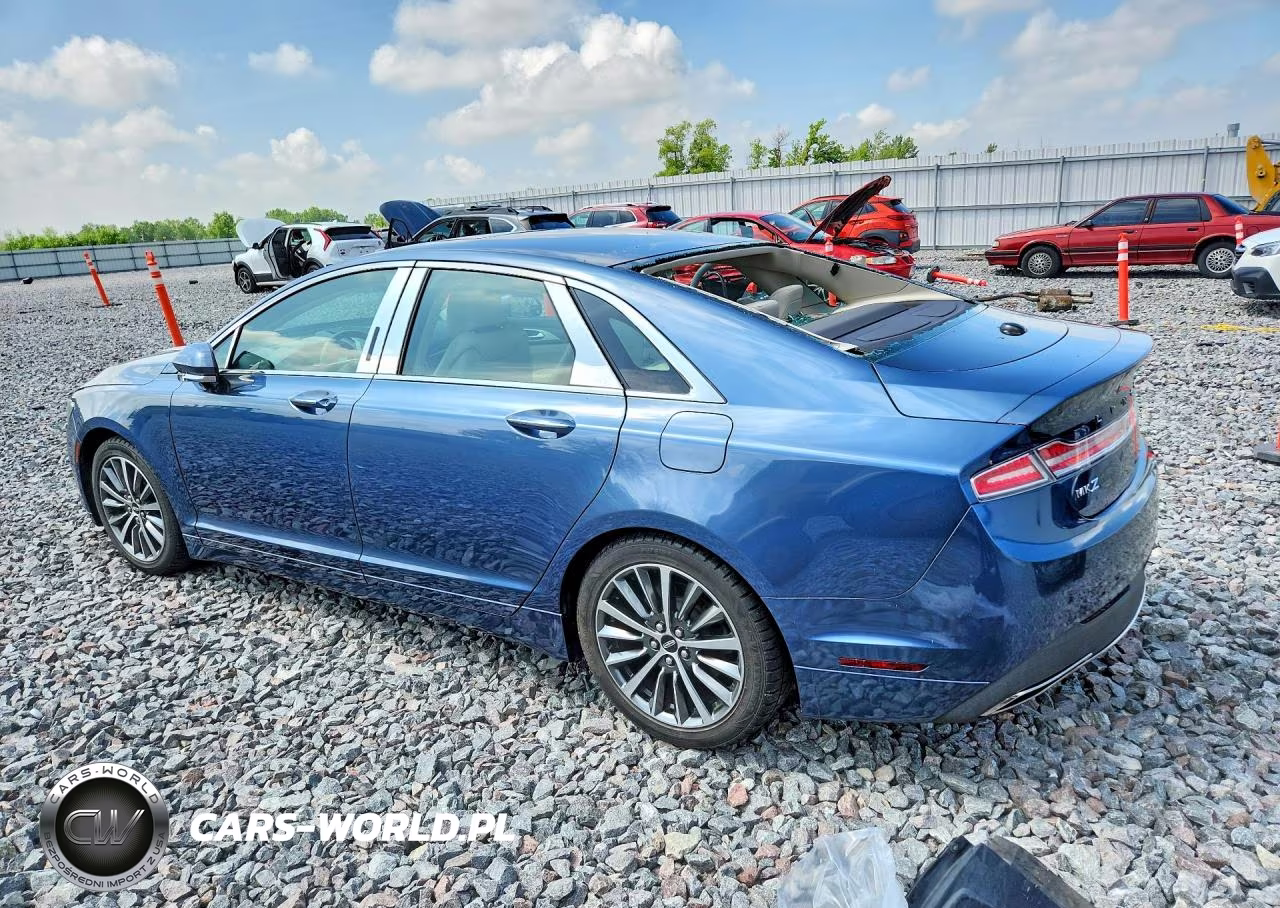 2018 Lincoln Mkz Select VIN:3LN6L5D9XJR603686 - 2