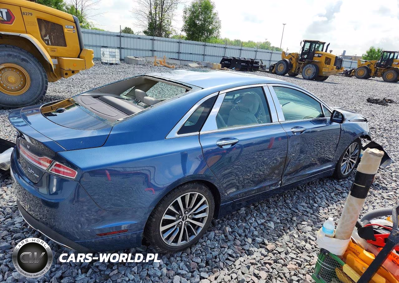 2018 Lincoln Mkz Select VIN:3LN6L5D9XJR603686 - 3