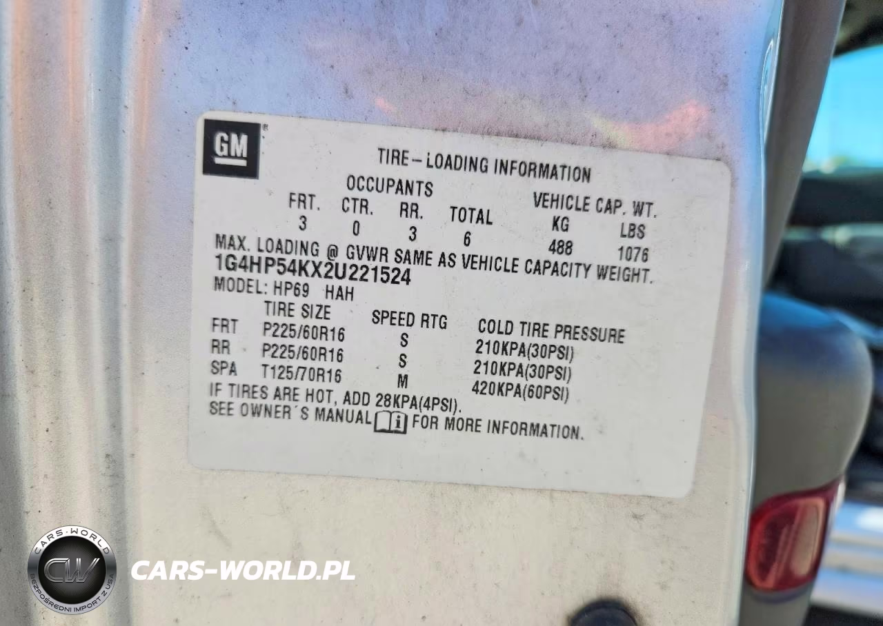 2002 Buick Lesabre Custom VIN:1G4HP54KX2U221524 - 12
