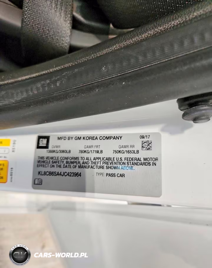 2018 Chevrolet Spark Ls Cvt VIN:KL8CB6SA4JC423964 - 12