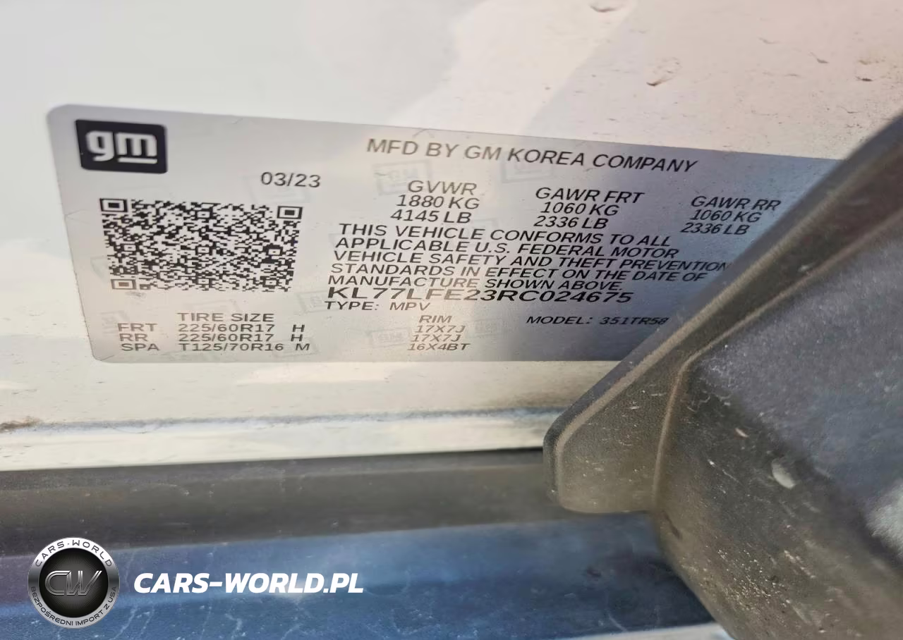 2024 Chevrolet Trax Ls VIN:KL77LFE23RC024675 - 14