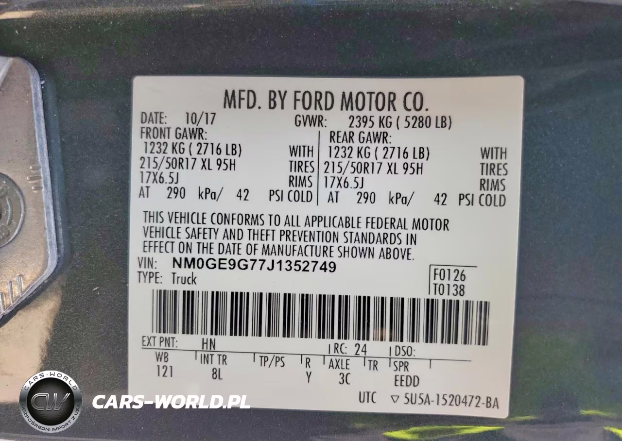 2018 Ford Transit Connect Titanium VIN:NM0GE9G77J1352749 - 14