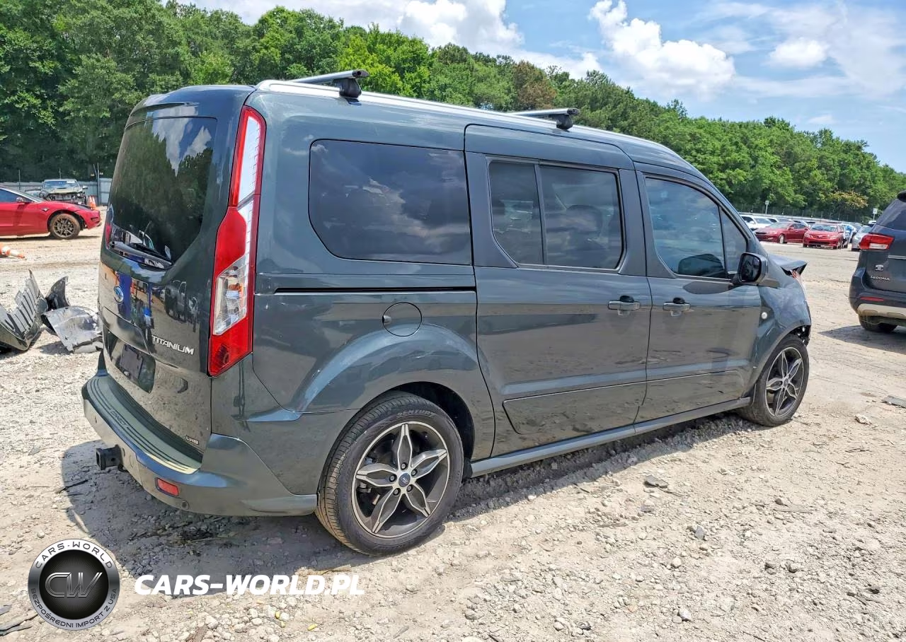 2018 Ford Transit Connect Titanium VIN:NM0GE9G77J1352749 - 3