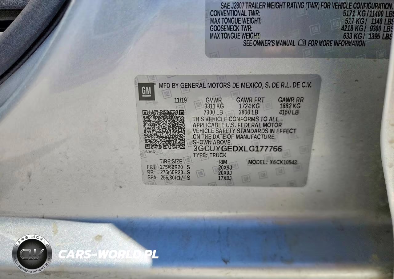 2020 Chevrolet Silverado K1500 Ltz VIN:3GCUYGEDXLG177766 - 12